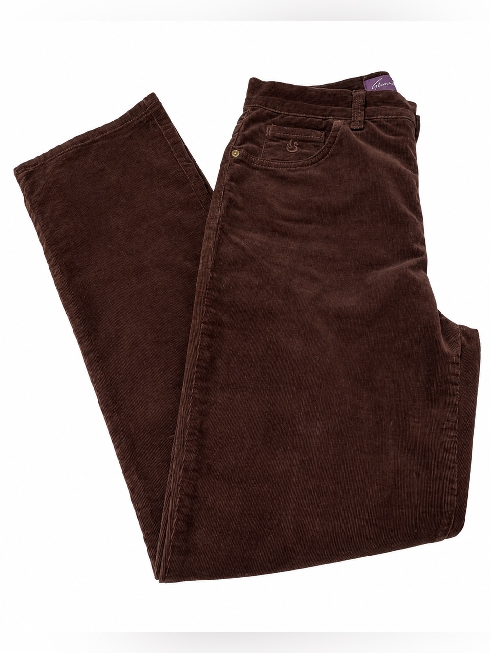 Gloria Vanderbilt Brown Corduroy Bootcut Pants Women’s Size 6